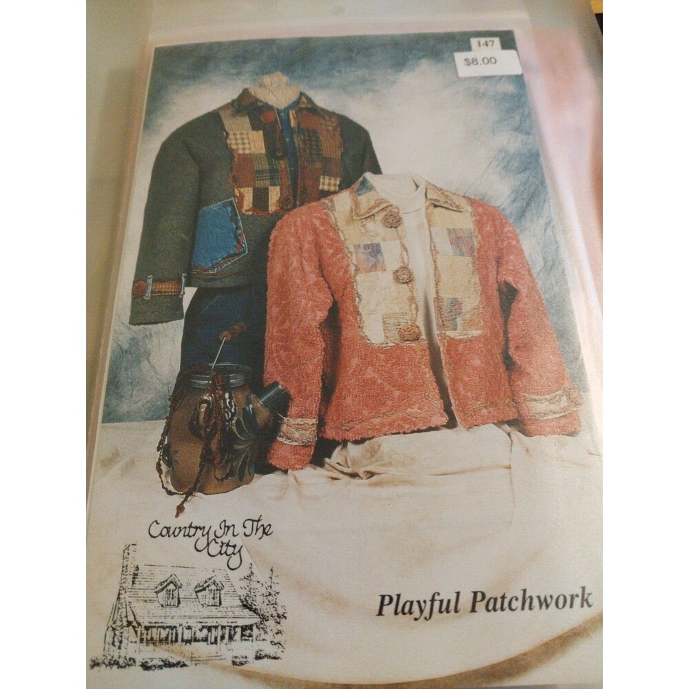 Playful Patchwork Uncut Pattern Sizes XS-XL Country in the City NIP